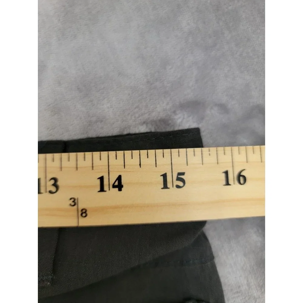 Cintas Mens‎ Work Pants 31x34 Dark Gray Ripstop Reflective High Visibility
